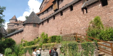 Jardin médiéval du Château du Haut-Koenigsbourg