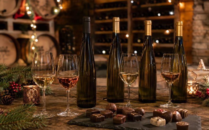 Atelier accords vins et chocolats