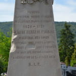 Tombes des premières victimes de la guerre de 1870