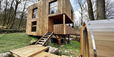 Domaine de ribeaugoutte - cabane céleste - 6 personnes
