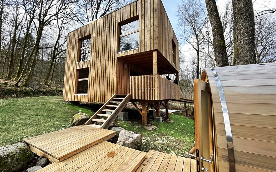 Domaine de ribeaugoutte - cabane céleste - 6 personnes