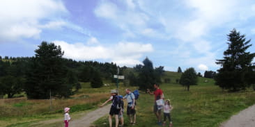 Balade famille Chaumes et Brimbelles aux Hautes Huttes