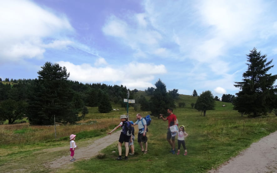 Balade famille Chaumes et Brimbelles aux Hautes Huttes