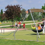 Aire de jeux enfants - Jardins Jean-Marie Pelt - Parc de la Seille
