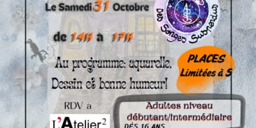 Atelier Illustration d'halloween