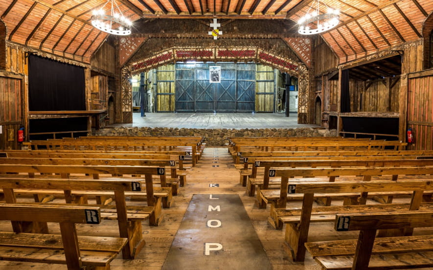 Visite du Théâtre du Peuple
