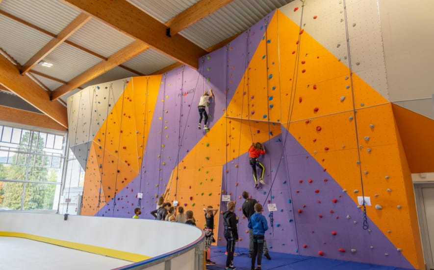 Centre Aquatique et de Bien-être - Mur d'escalade