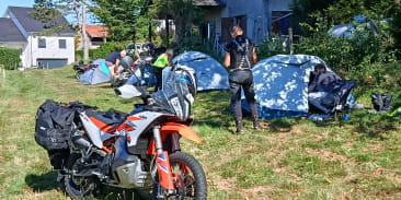 Camping chez l'habitant - pause à Vasperviller
