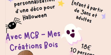 Atelier Enfants Déco de Halloween