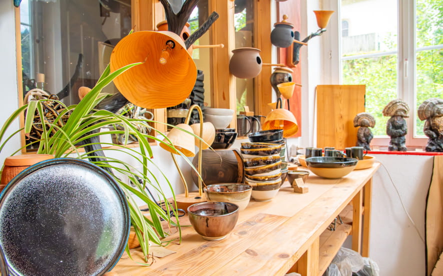 Atelier du Carrelet - Tournage sur bois, poterie