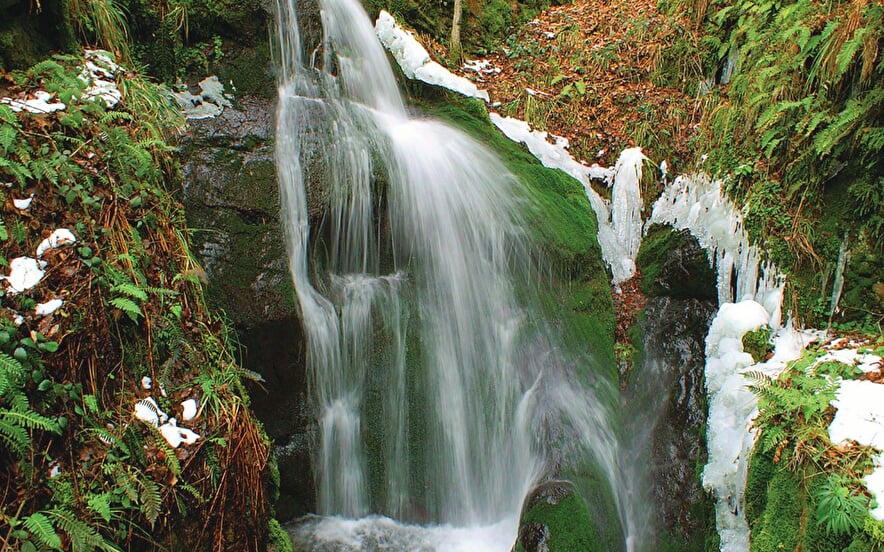 La cascade de l'Erzenbach