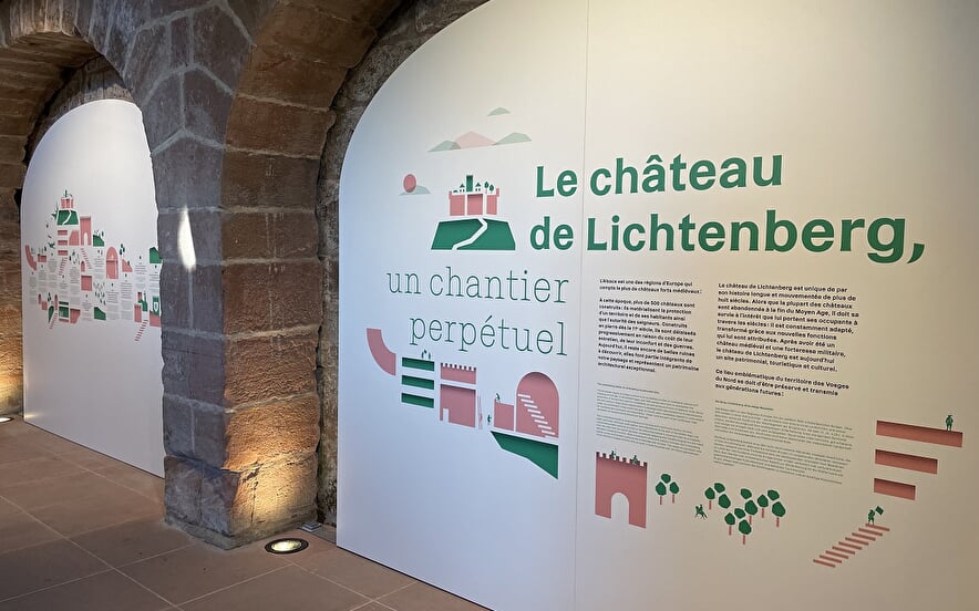 Exposition - Le château de Lichtenberg, un chantier perpétuel