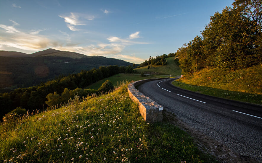 La route des crêtes