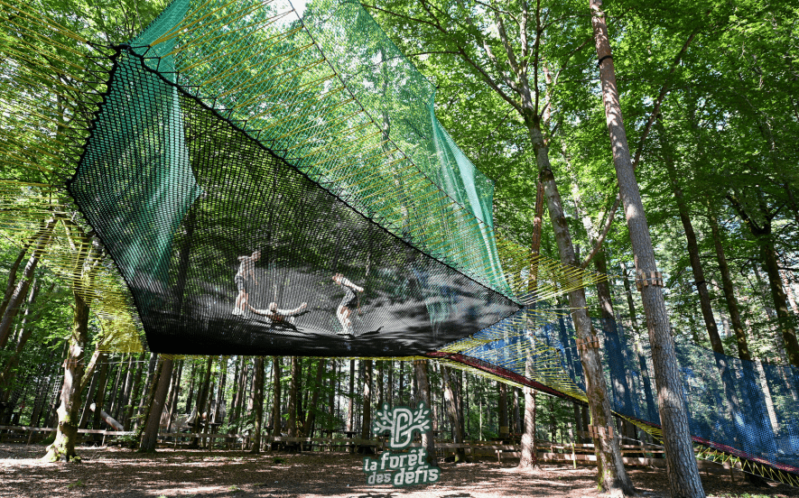 Parc multiloisirs la forêt des défis