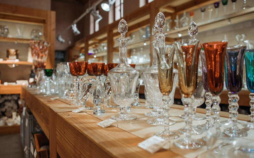 Comptoir de la manufacture - cristal de Saint-Louis