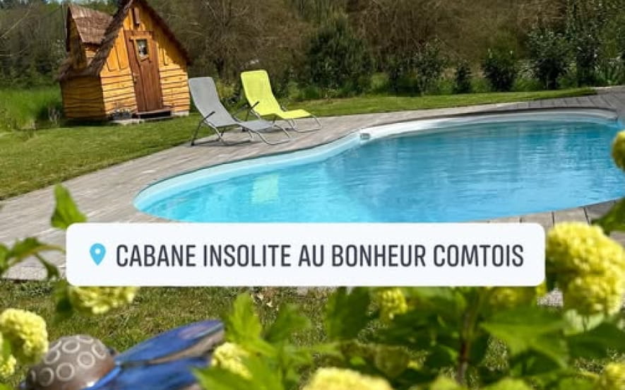 CABANE INSOLITE AU BONHEUR COMTOIS