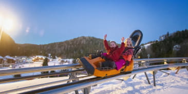 Luge sur rails - Schlitte Mountain