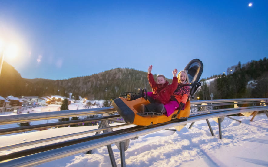 Luge sur rails - Schlitte Mountain