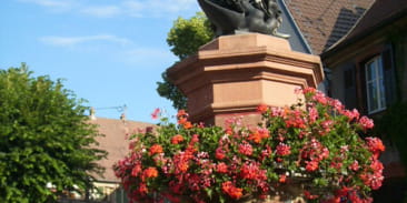 Fontaine Saint-Michel à Pfaffenheim