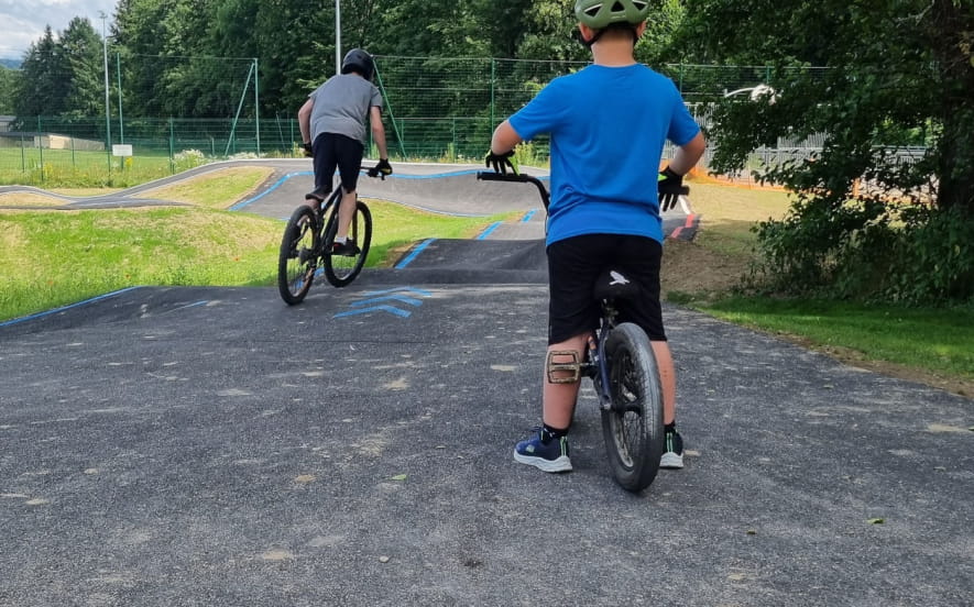 Pumptrack de l'aire de loisir du Florival