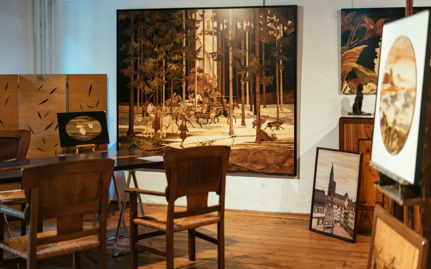 Marqueterie d'art Spindler