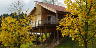 Chalets - camping de belle hutte