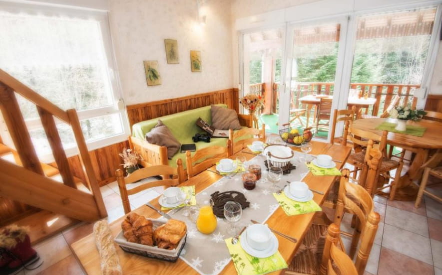 Appartement duplex 6 personnes - Les Bouchaux - Balcon et cheminée - Bol d'air