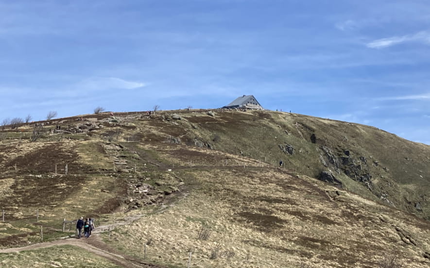 Balade pédestre le tour du Kastelberg sur les hauteurs de La Bresse