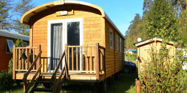 Roulottes du camping du Muhlenbach