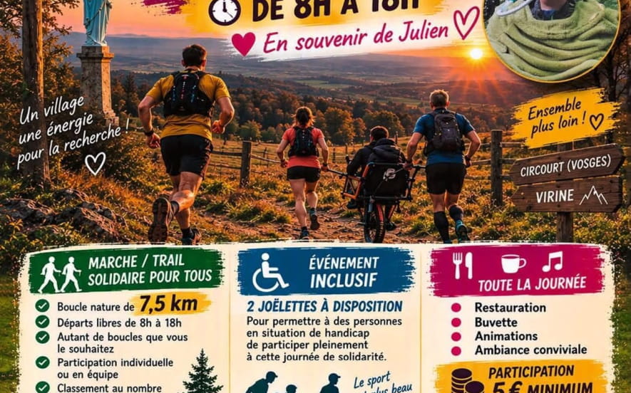 Trailthon au profit du Téléthon
