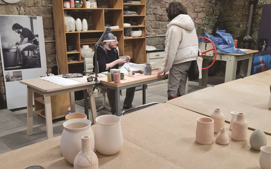 Atelier de céramique - Camille Bo et Michaël Maio