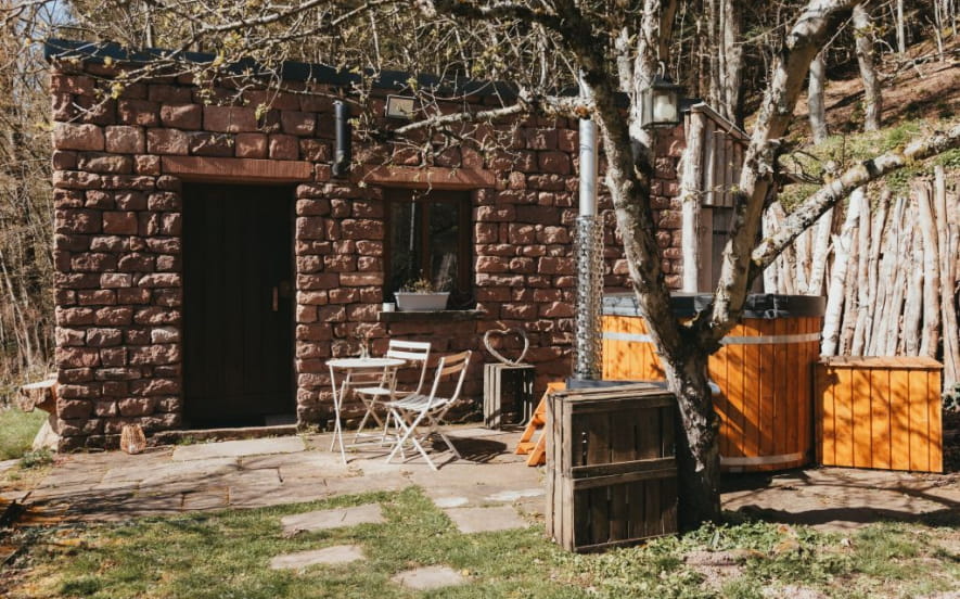 La cabane de grès