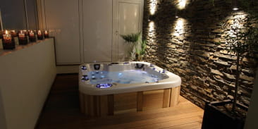 Spa de l'hôtel au Soleil