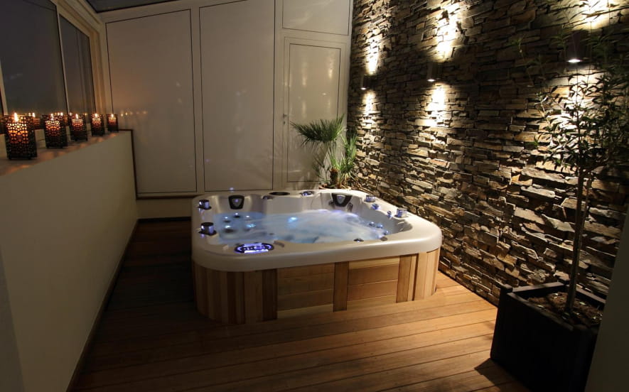 Spa de l'hôtel au Soleil