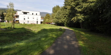 Sentier poussette - Le long du Giessen