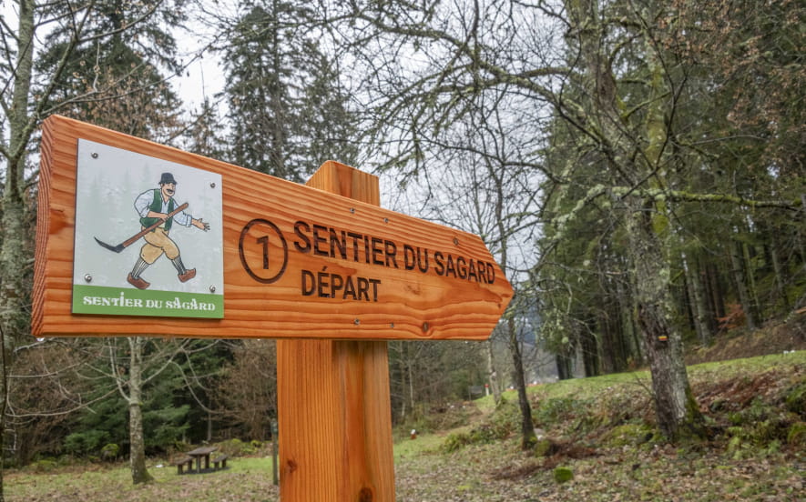 Circuit pédestre - Le Sentier du Sagard
