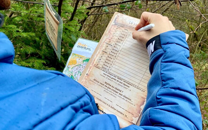 Géocaching avec mont aventure Vosges